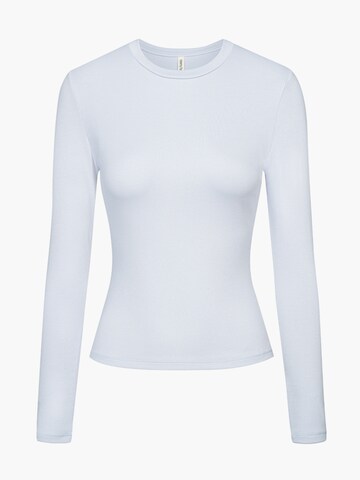 T-shirt 'Cotton Longsleeve' cfab (formerly creamy fabrics) en bleu : devant