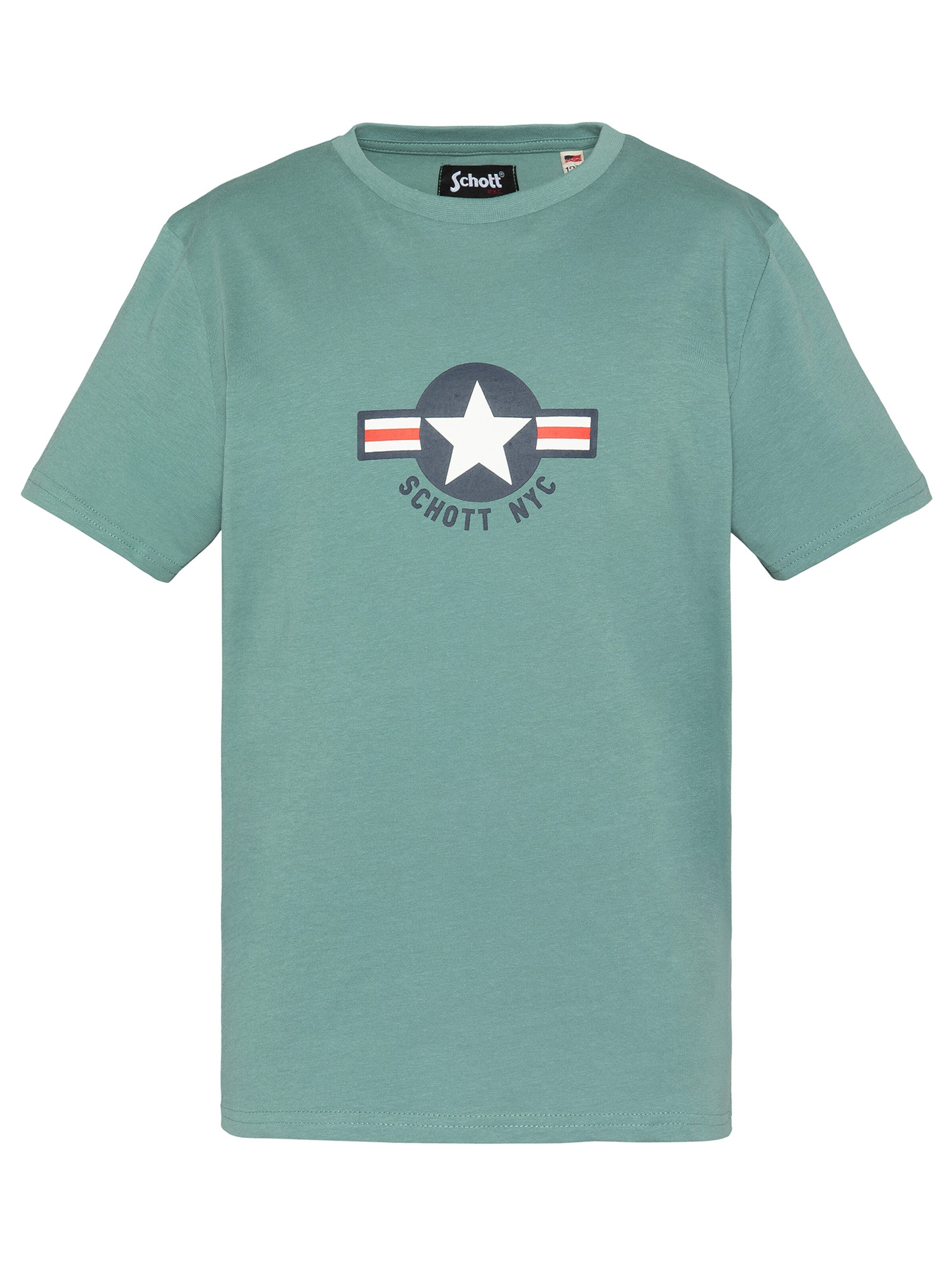 Sweat Schott NYC en vert : devant