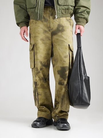 Pegador - Loosefit Pantalón cargo 'Harmon' en verde: frente
