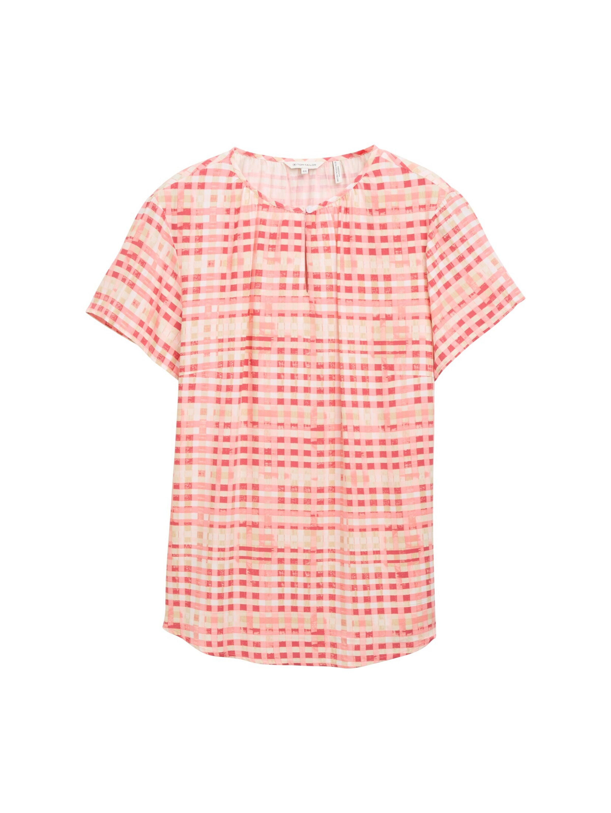 Tom Tailor Women + Bluse in Rot: Vorderseite