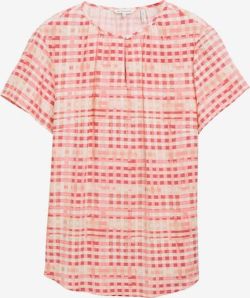 Tom Tailor Women + Blouse in Rood: voorkant