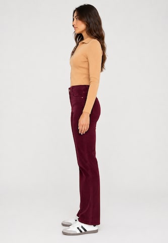 Regular Pantalon Elara en rouge