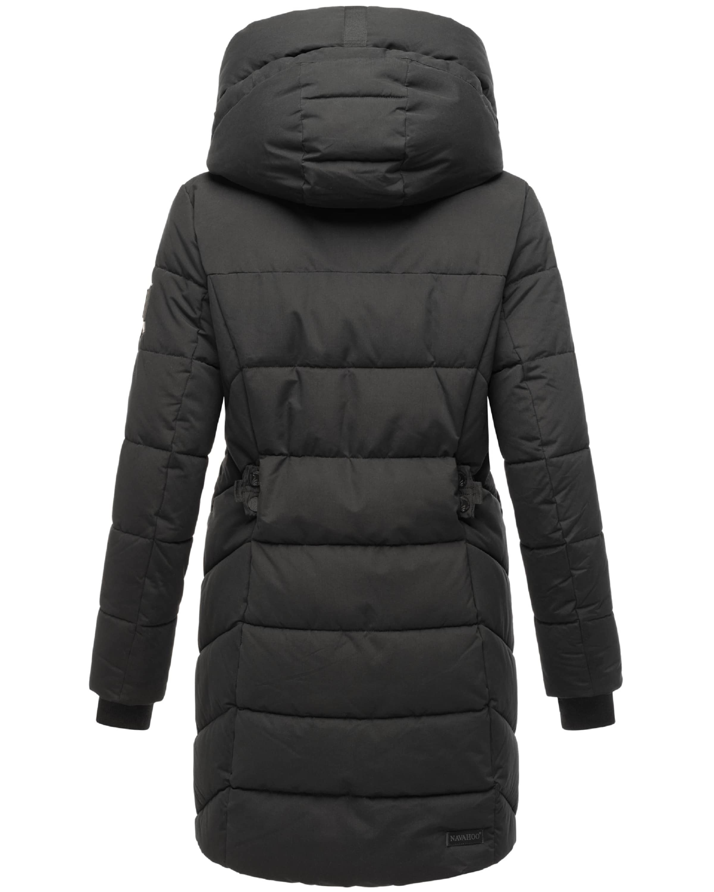 Palton de iarnă 'Knutschilein' de la NAVAHOO pe negru