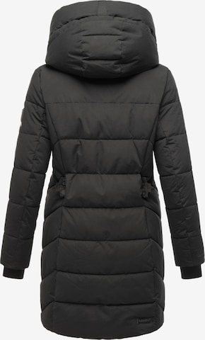 NAVAHOO Χειμερινό παλτό 'Knutschilein' σε μαύρο