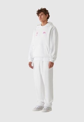 Sweat-shirt 'Foods & Friends' Lost Youth en blanc