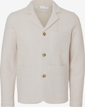 Coupe regular Veste de costume 'Nealy' SELECTED HOMME en beige : devant