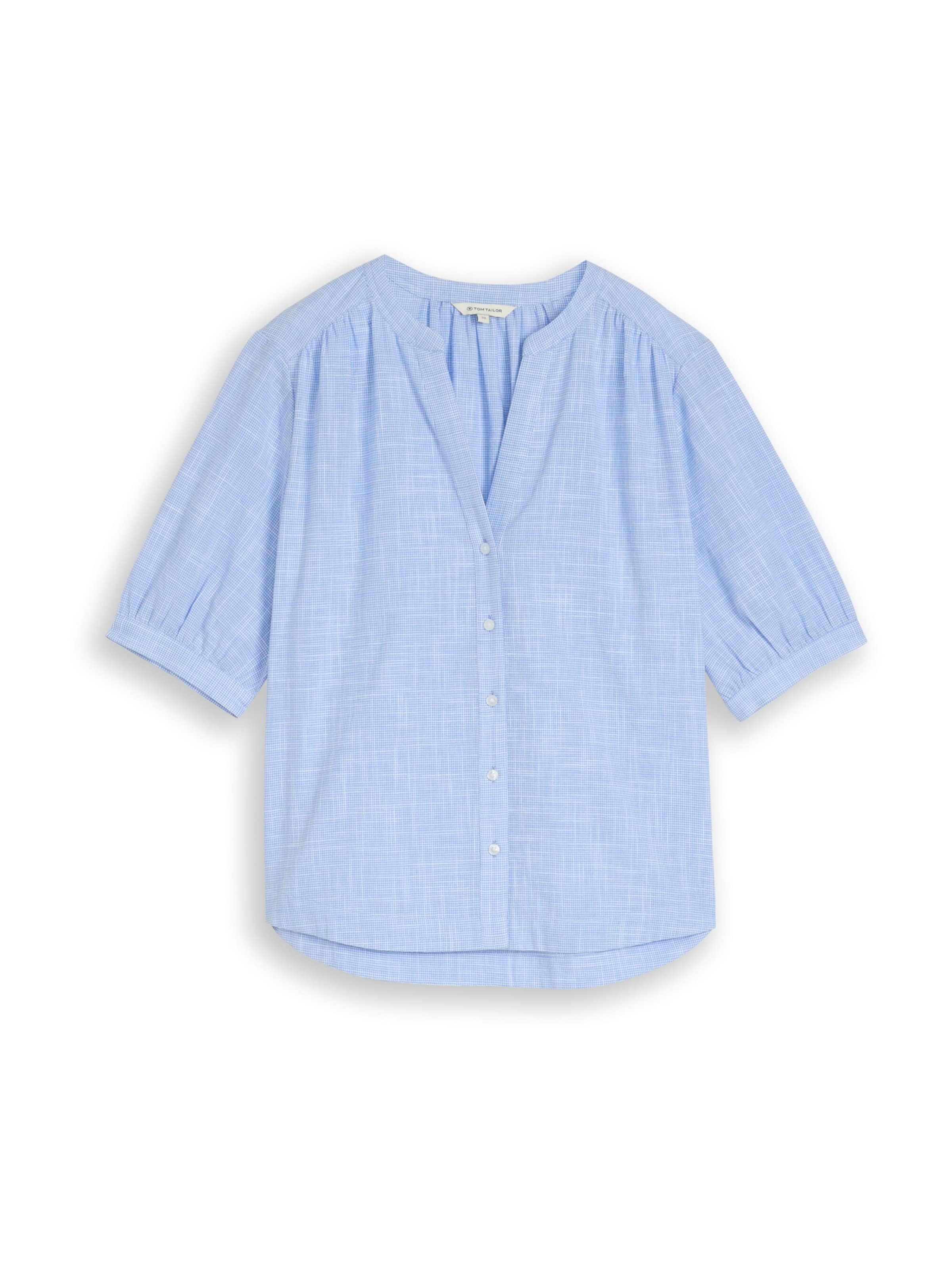 Camicia da donna di TOM TAILOR in blu: frontale