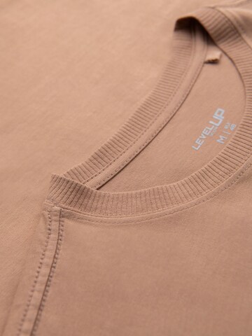 Ombre Shirt in Beige