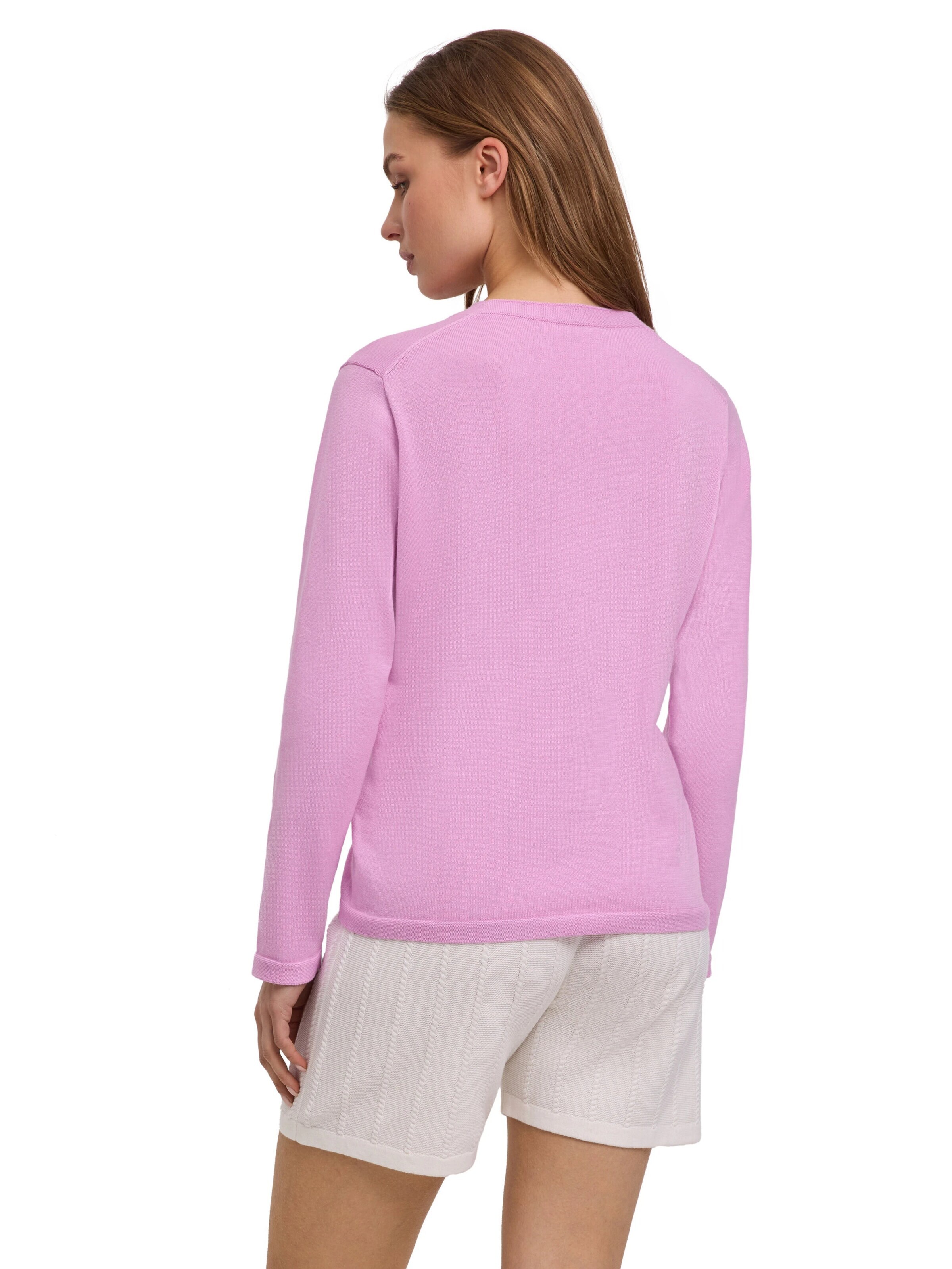 FALKE Pullover 'Cotton Knit'‌‌‌‌‌‌‌‌‌ in Lila