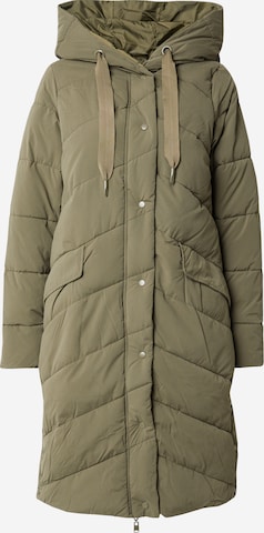 Hailys Zimní kabát – zelená: přední strana