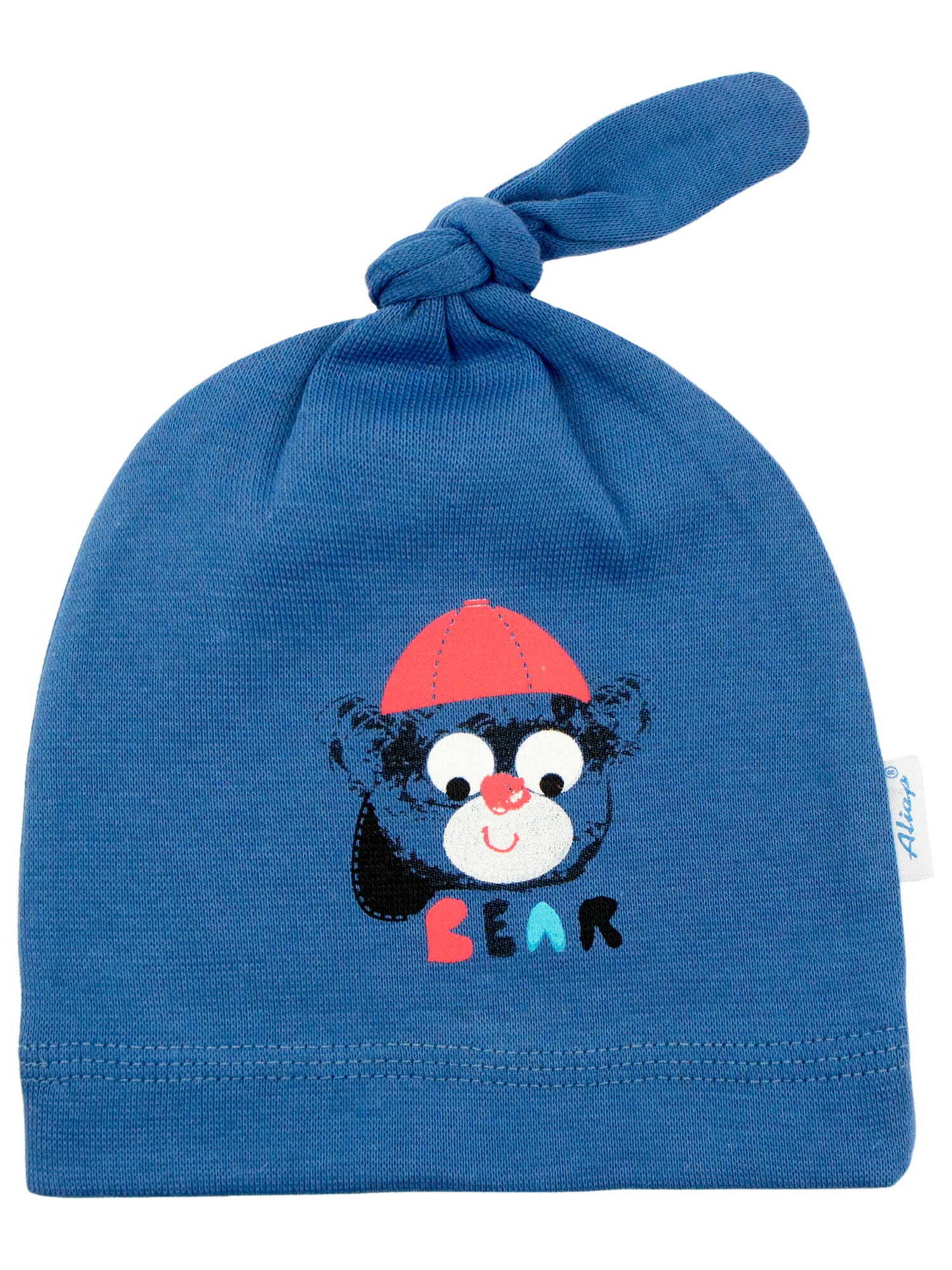 Aliap Mütze in Blau: Vorderseite