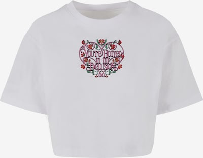 Miss Tee Paita 'Hotter Delusion' värissä vaaleansininen / vaaleanpunainen / tumma pinkki / valkoinen, Tuotenäkymä