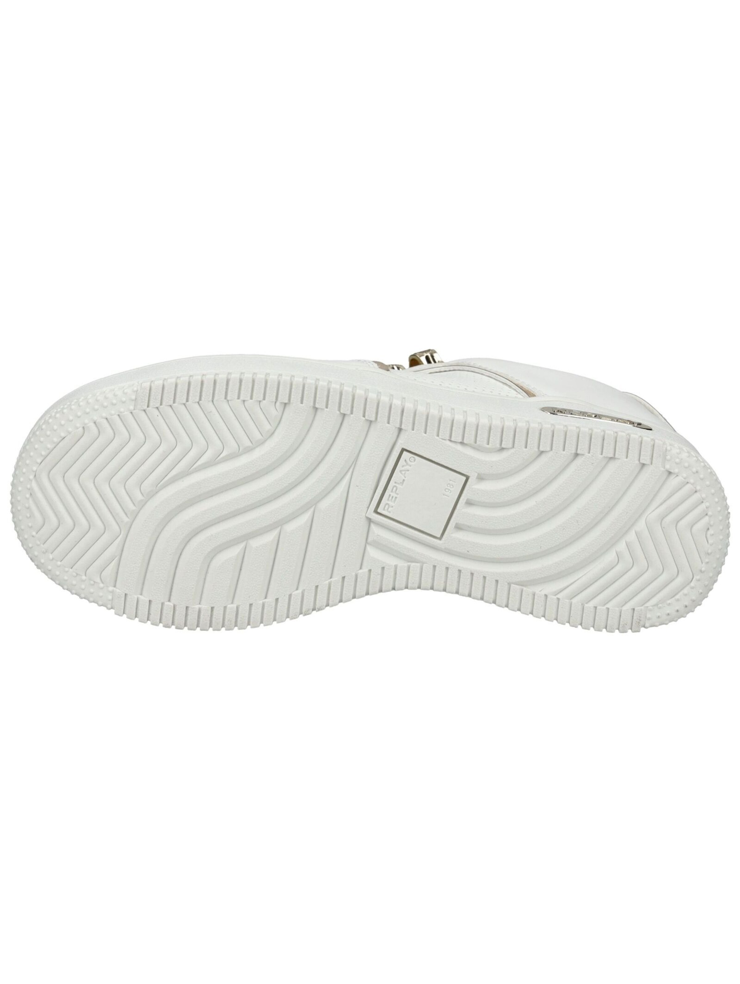 REPLAY High-Top Sneakers in White