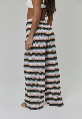 Wide Leg Pantalon South Beach en marron