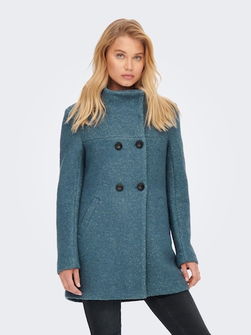 ONLY Between-seasons coat 'SOPHIA' in Blue: front