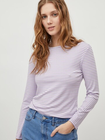 Vila Petite Shirt 'Thessa' in Purple