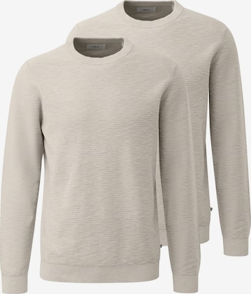s.Oliver Sweatshirt 'Basic' in Beige: front