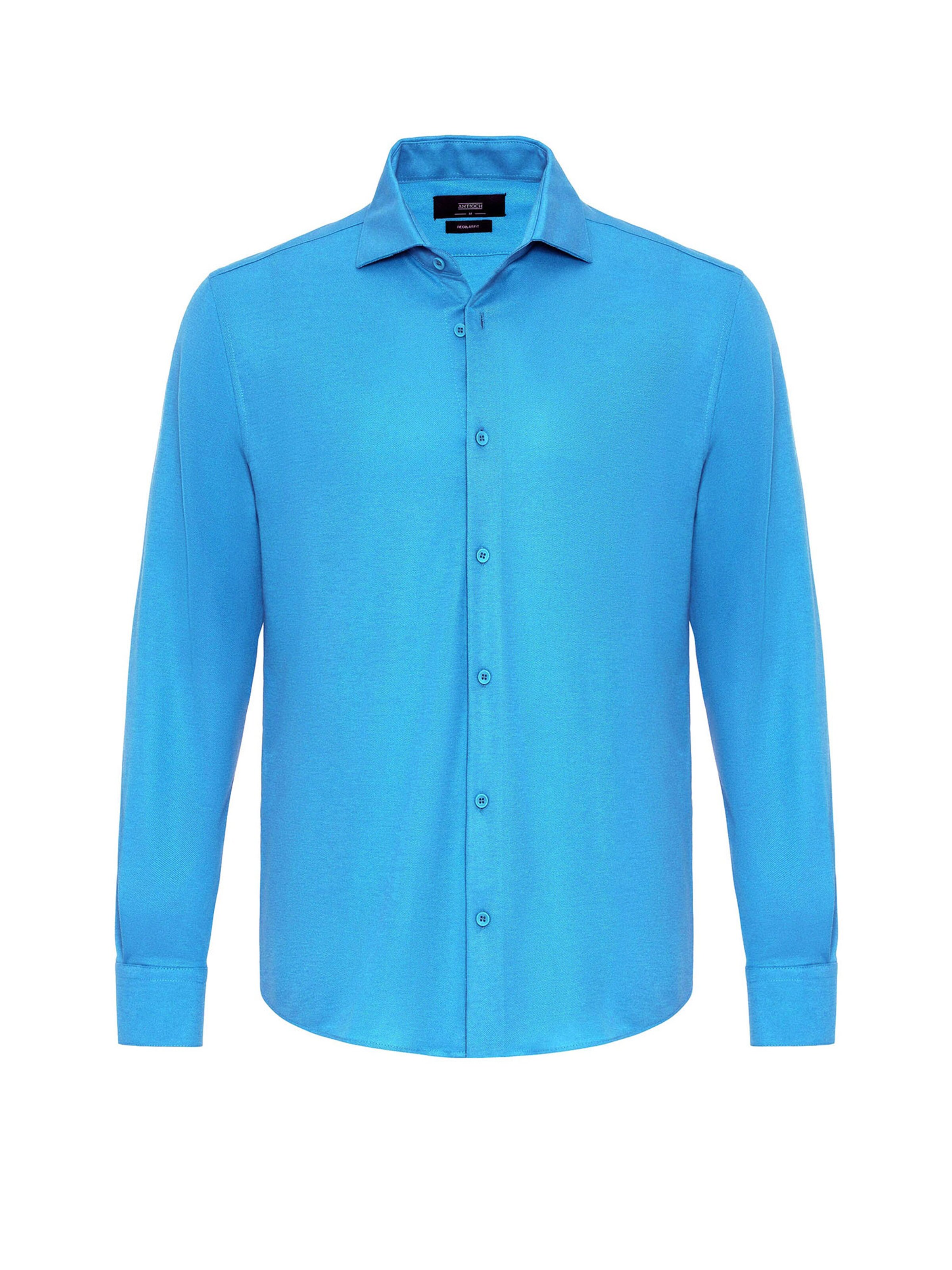 Antioch Regular fit Πουκάμισο σε μπλε: μπροστά