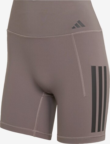 Pantalon de sport 'Optime' ADIDAS PERFORMANCE en gris : devant