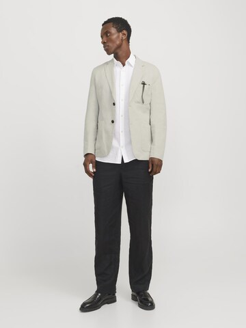 JACK & JONES Slim Fit Sakko 'JPRCCaron' in Grau