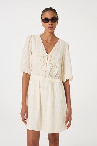 Fabienne Chapot Dress in Beige: front