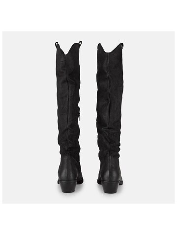 Felmini Wide Fit Cowboy Boots 'El Paso W041' in Black