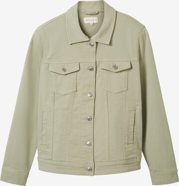 Tom Tailor Women + Between-Season Jacket in Green: front