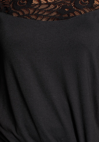 LAURA SCOTT Shirt in Black