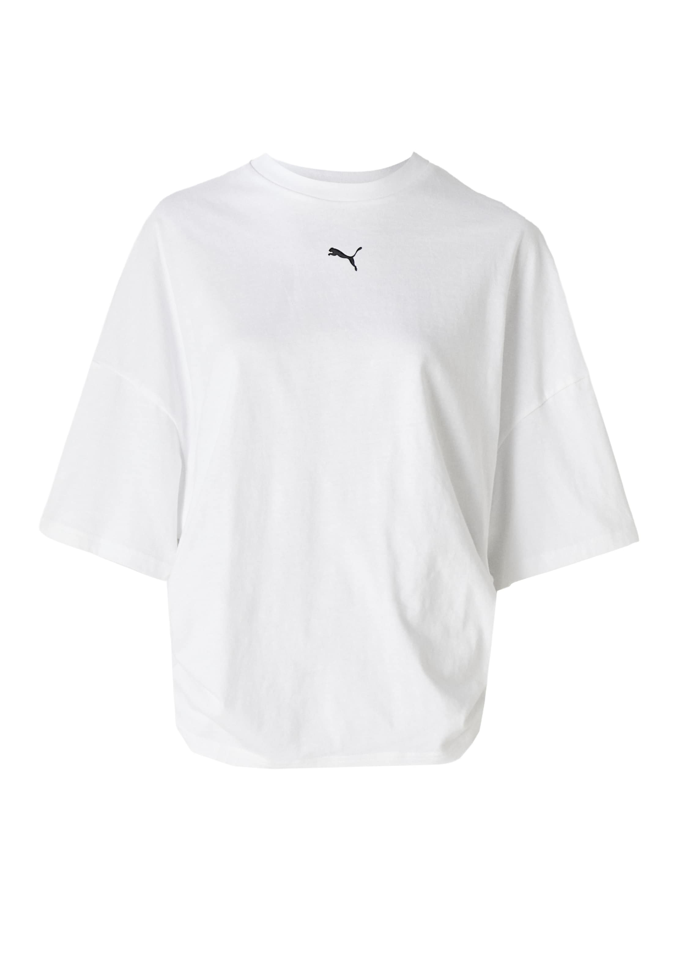 PUMA Shirt 'DARE TO' in XS in Black / White, Item view