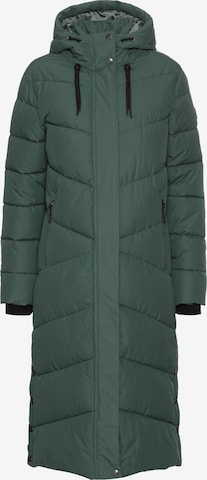 POLARINO Raincoat in Green: front