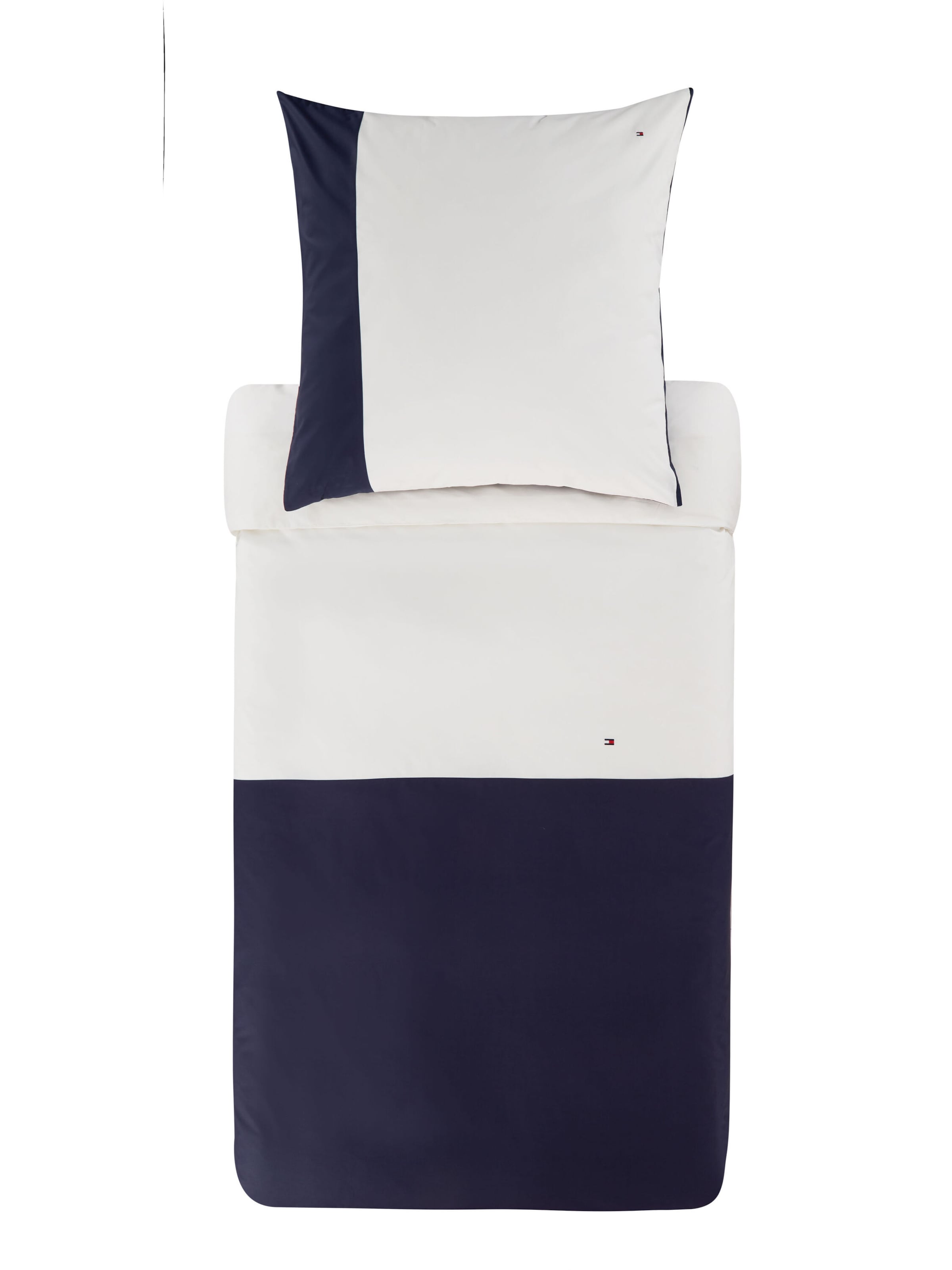 Housse de couette 'TAILOR' TOMMY HILFIGER en bleu : devant