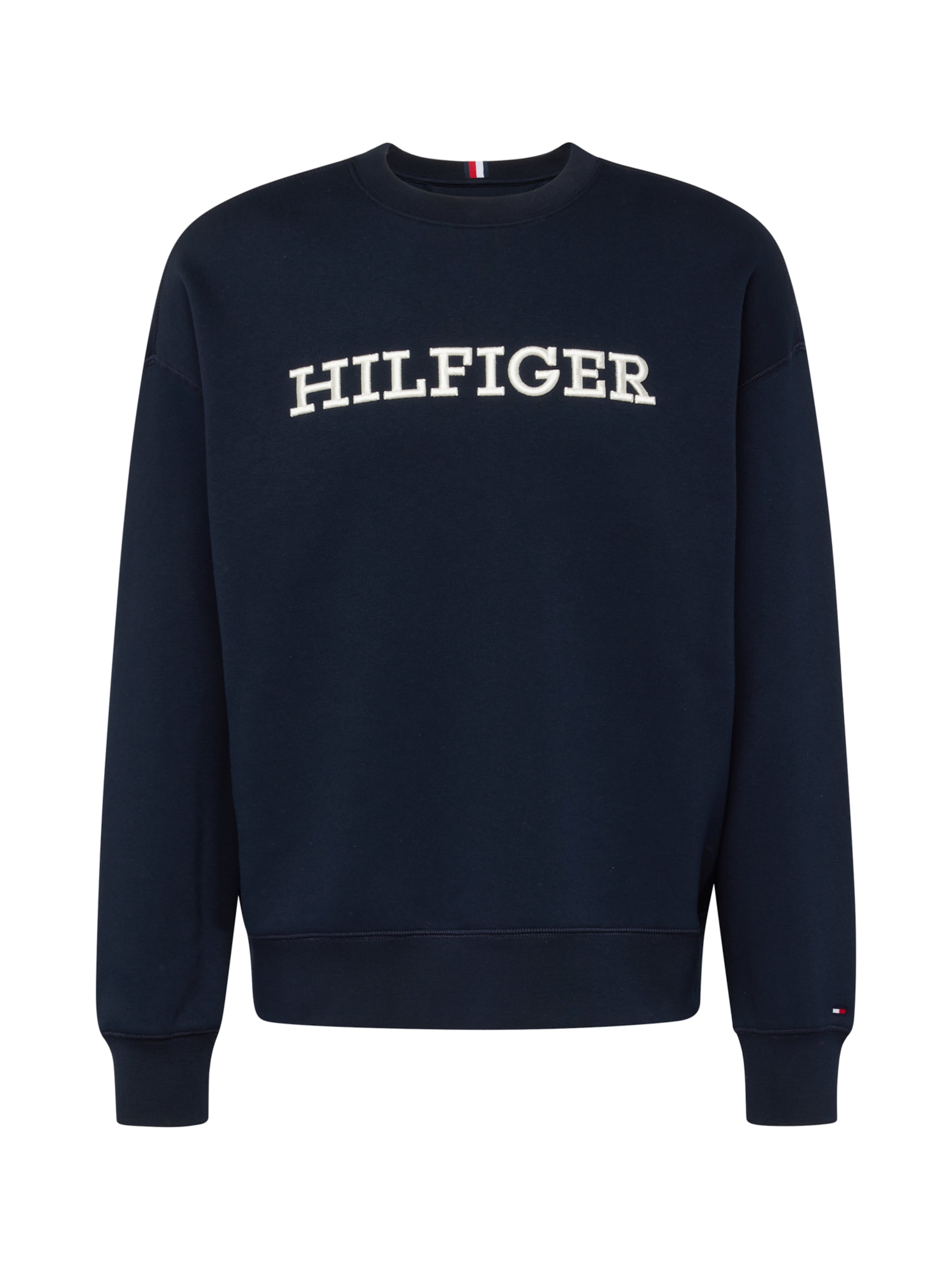 TOMMY HILFIGER Sweatshirt in Blau: Vorderseite