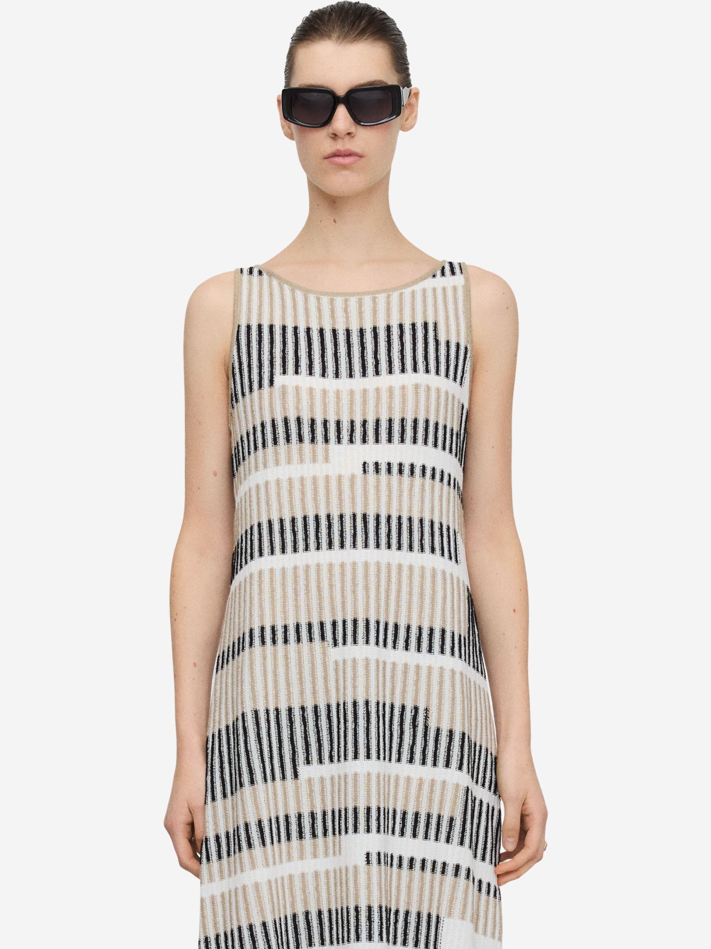 Adolfo Dominguez - Vestido em bege: frente