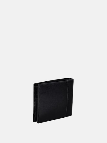 Porte-monnaies 'Textured Emblem Coin Pocket' Calvin Klein en noir