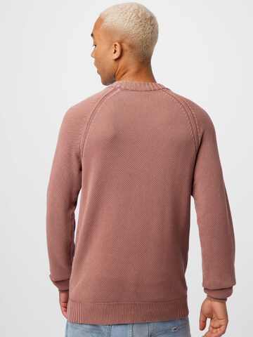 HUGO Pullover 'Sdip' in Braun