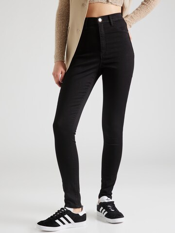 Skinny Jeans 'Frankie' de la Dorothy Perkins pe negru: față