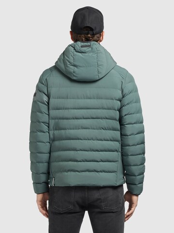 khujo Winter Jacket 'Vitus' in Green