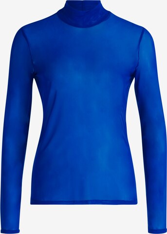 Vera Mont Basic Shirt mit Turtle Neck in Blau: predná strana