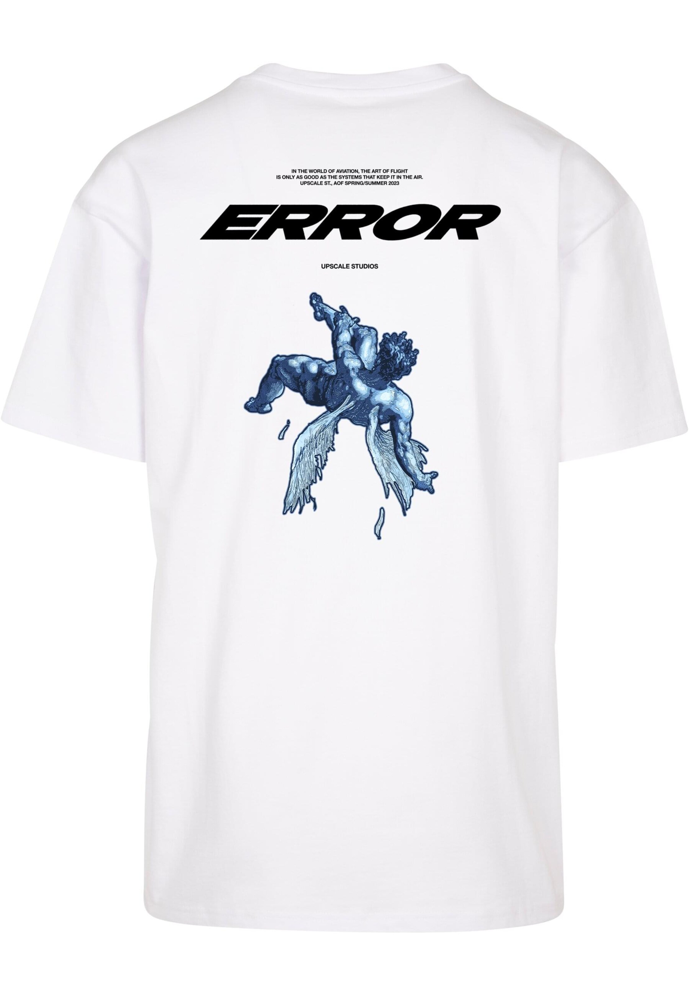 MT Upscale T-Shirt 'Error' in Weiß