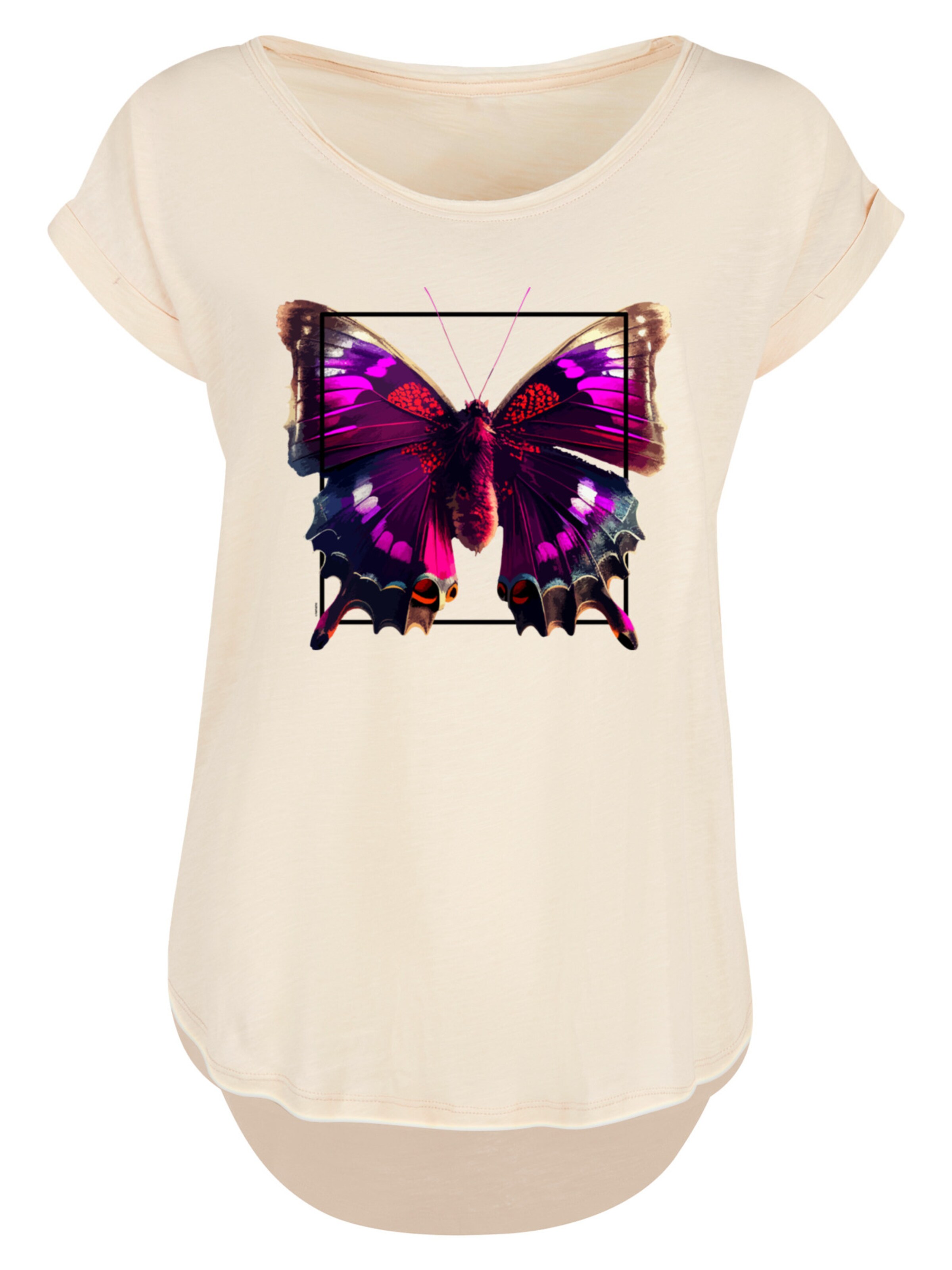 F4NT4STIC Shirt in Beige: voorkant