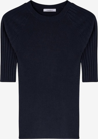 MOTIVI Trui in Blauw: voorkant