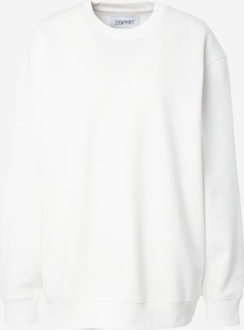 ESPRIT - Sudadera en blanco: frente