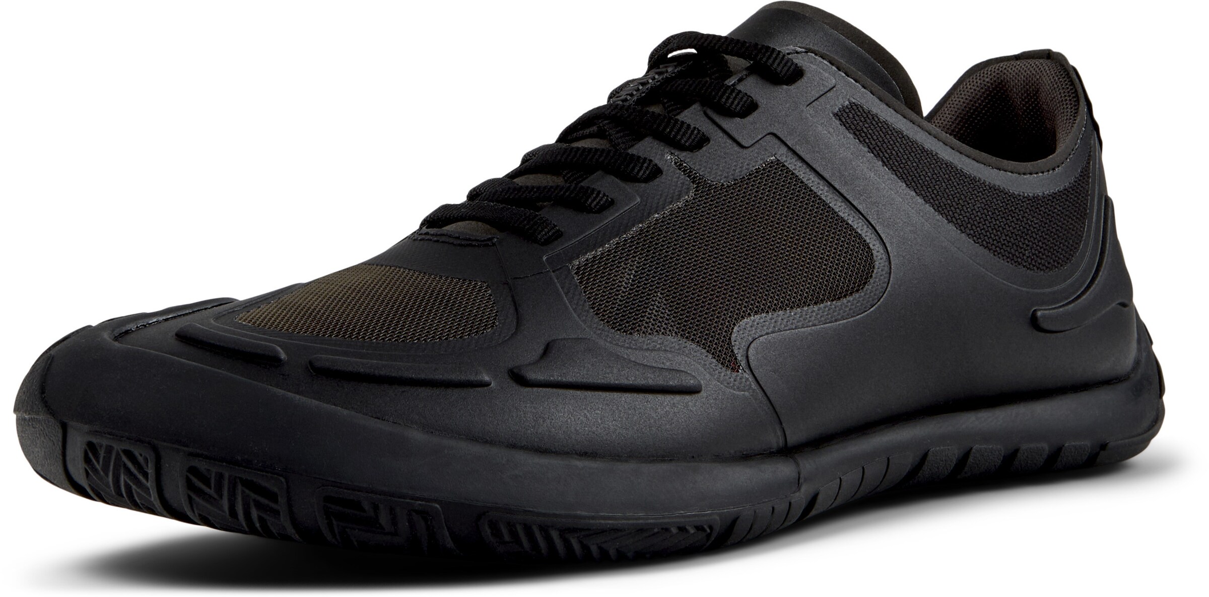 Sneaker bassa 'Peu Path' di CAMPER in nero: frontale
