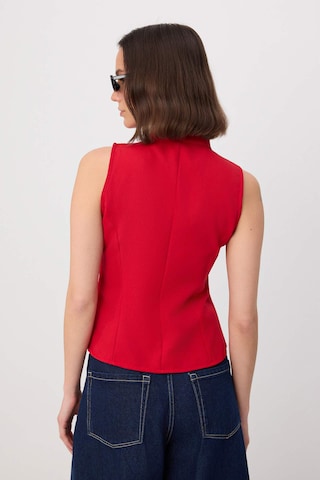 Trendyol - Chaleco para traje en rojo