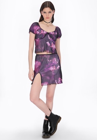 myMo ROCKS Skirt in Purple