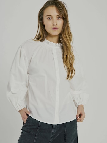 Maglietta di NORR in bianco: frontale