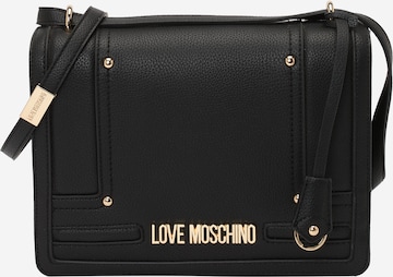 Love MoschinoTorba preko ramena - crna boja: prednji dio
