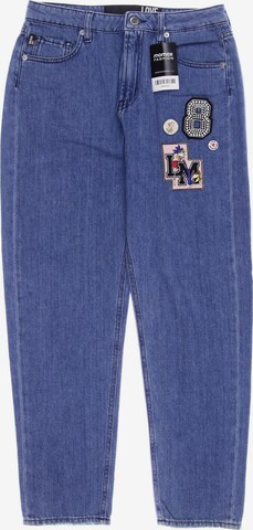 Love Moschino Jeans in 26 in Blue: front