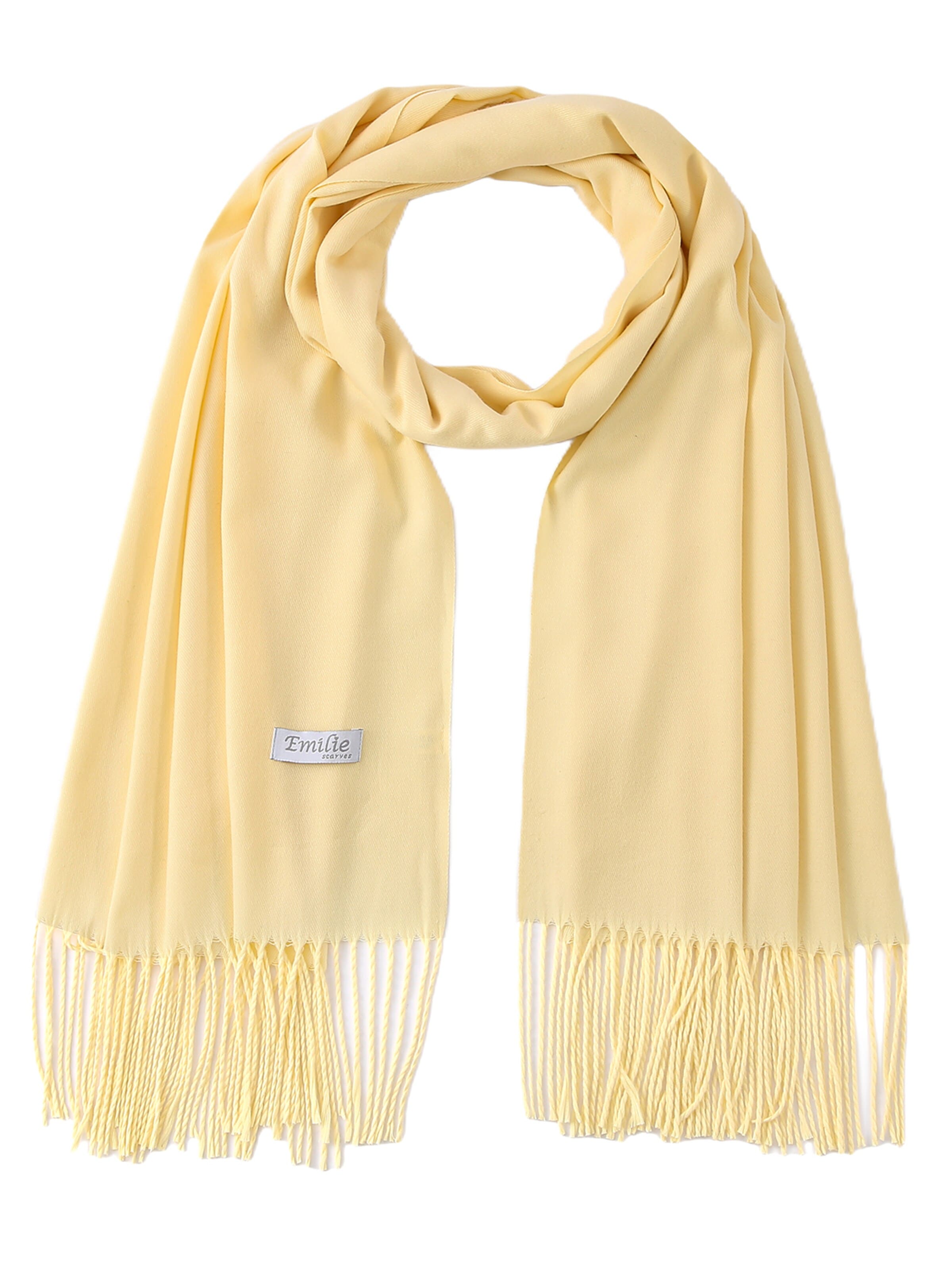 Emilie collection Halsduk 'Pashmina scarf' i gul