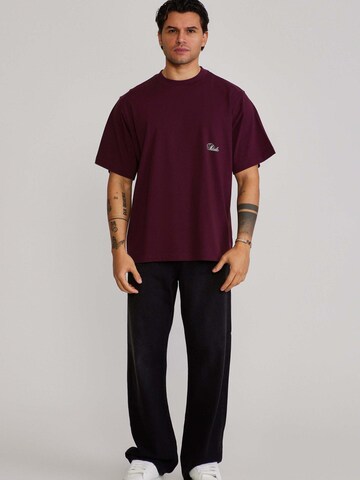 SikSilk Shirt 'Oversized' in Red